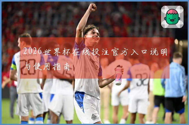 2026世界杯在线投注官方入口说明与使用指南