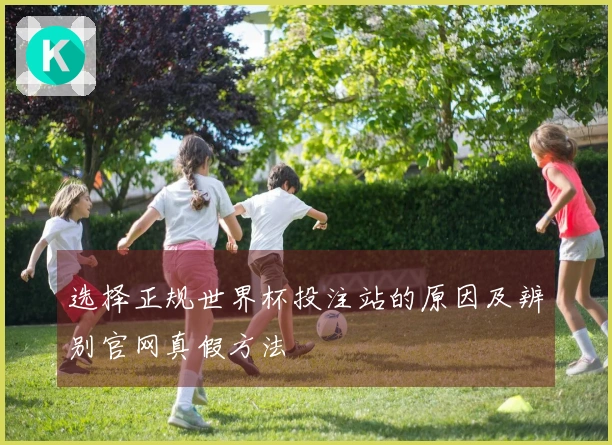 选择正规世界杯投注站的原因及辨别官网真假方法