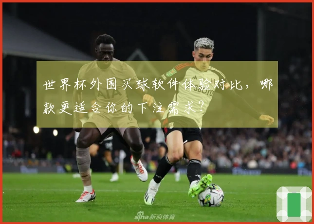 世界杯外围买球软件体验对比,哪款更适合你的下注需求?